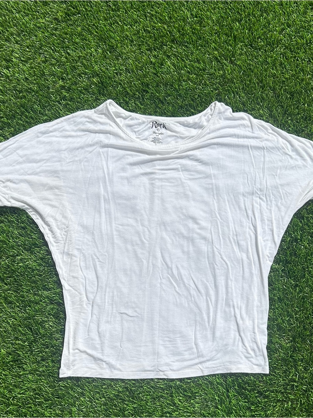Wrangler White Short Sleeve Women's Tee